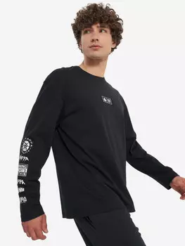 Лонгслив мужской Kappa, Черный