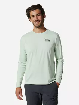 Лонгслив мужской Mountain Hardwear Wicked Tech Long Sleeve, Зеленый, размер 50