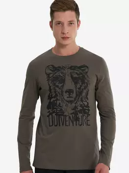 Лонгслив мужской Outventure, Коричневый