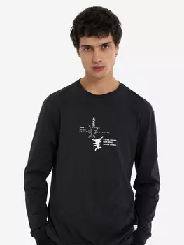 Лонгслив мужской Termit, Черный