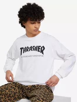 Лонгслив мужской Thrasher Skate Mag, Белый