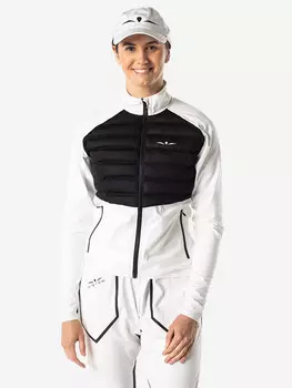 Лонгслив с пуховой вставкой женский UGLOW, белый, Белый