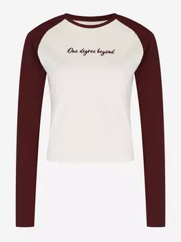 Лонгслив женский 361°, Красный