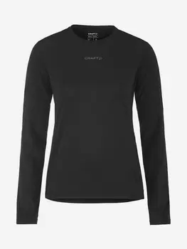 Лонгслив женский Craft, Черный