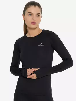 Лонгслив женский Demix, Черный