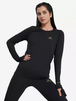 Лонгслив женский Demix, Черный