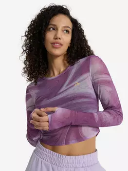 Лонгслив женский Demix, Фиолетовый