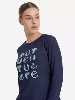 Лонгслив женский Outventure, Синий