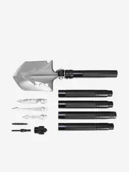 Лопата складная Ganzo Adimanti HK001, 118 см, Черный