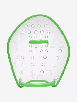 Лопатки для плавания TYR Catalyst Stroke Training Paddles, Зеленый