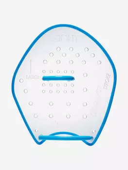 Лопатки для плавания TYR Catalyst Stroke Training Paddles, Голубой