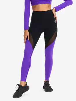 Лосины с сеткой MOTION BeSelf, Фиолетовый