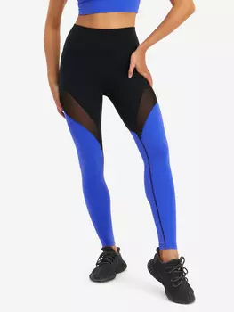 Лосины с сеткой MOTION BeSelf, Синий