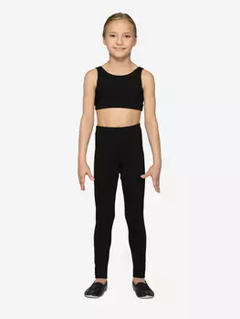 Лосины спортивные детские ВСПЛЕСК, Черный