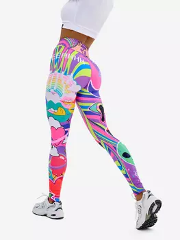 Лосины женские Bona Fide Bona Classic "JOY", Фиолетовый