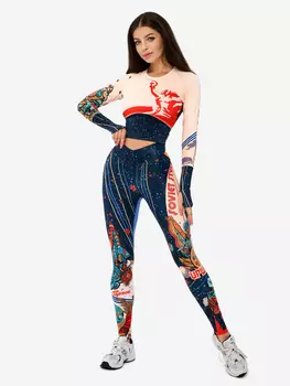 Лосины женские Bona Fide Bona Classic "Russian girl", Мультицвет