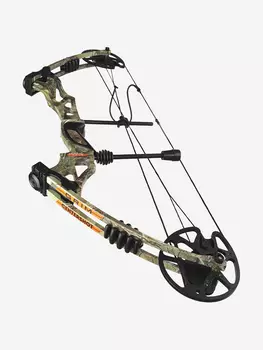 Лук блочный Centershot Grim камуфляж KIT, Зеленый