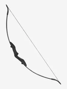 Лук классический Centershot Epic (черная рукоятка) 25#, Черный