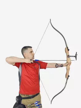 Лук рекурсивный Centershot Classic 68" 22# с комплектом, Черный