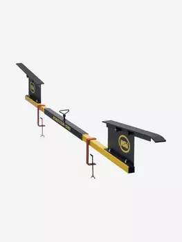 Лыжный станок-профиль «Master-ski» для подготовки лыж на струбцинах, Желтый