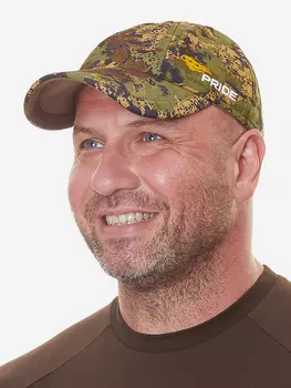 Бейсболка PRIDE, софтшелл, Магнум, лес, Зеленый