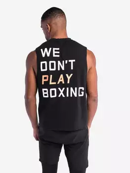 Майка Boxraw We Don't Play Boxing, Черный