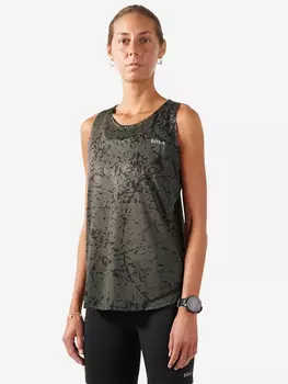 Майка для женщин Doxa Run Sarah Tank Map, Зеленый