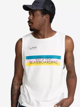 Майка funny boards, Белый