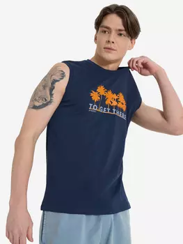 Майка мужская Protest, Синий