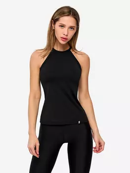Майка женская Bona Fashion Halter Top "Black", Черный