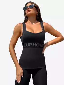 Майка женская EUPHORIA Serenity, Черный