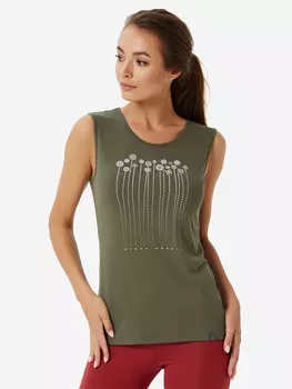 Майка женская "Prana Wheels" YogaDress, Зеленый