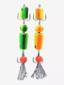 Мандула Vodenoi 100мм 2шт, Зеленый