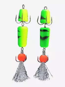 Мандула Vodenoi 75мм 2шт, Зеленый