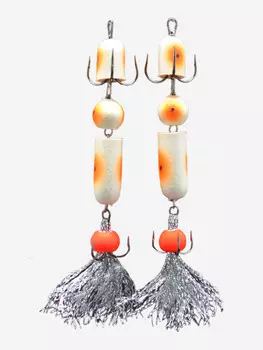 Мандула Vodenoi Пуля 100мм 2шт, Белый