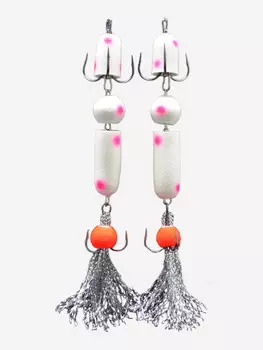 Мандула Vodenoi Пуля 100мм 2шт, Белый