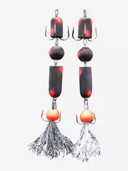 Мандула Vodenoi Пуля 100мм 2шт, Черный