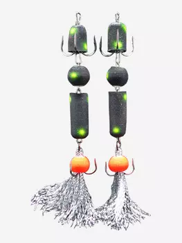 Мандула Vodenoi Пуля 100мм 2шт, Черный