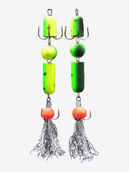 Мандула Vodenoi Пуля 100мм 2шт, Зеленый