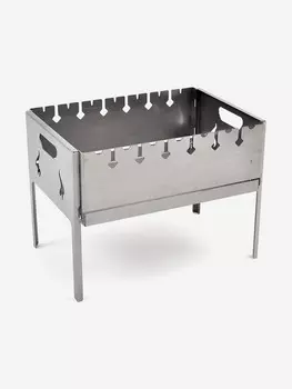 Мангал Крепыш-1 в сумке-чехле Кедр, Серый