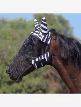 Маска антимоскитная с защитой носа Первая Конная Мануфактура AIR MAX, Черный