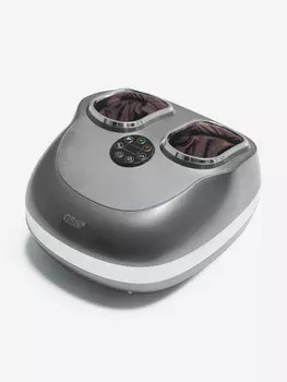 Массажер для ног GESS Danny, лимфодренажный с вибрацией, Серый