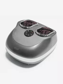 Массажер для ног GESS Danny, лимфодренажный с вибрацией, Серый