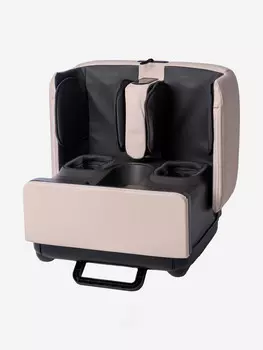 Массажер для ног GESS PUF электрический лимфодренажный, 5 программ, Бежевый