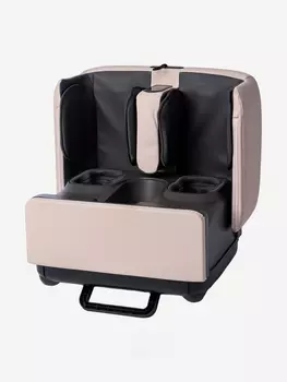 Массажер для ног GESS PUF электрический лимфодренажный, 5 программ, Бежевый