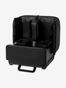 Массажер для ног GESS PUF электрический лимфодренажный, 5 программ, Черный