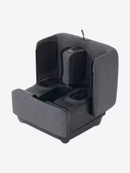 Массажер для ног GESS PUF электрический лимфодренажный, 5 программ, Серый