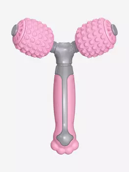 Массажер PROIRON для тела роликовый антицеллюлитный Y-образный, Розовый