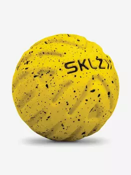 Массажный мяч для ступней, рельефный SKLZ желтый, 6,5 см, Желтый
