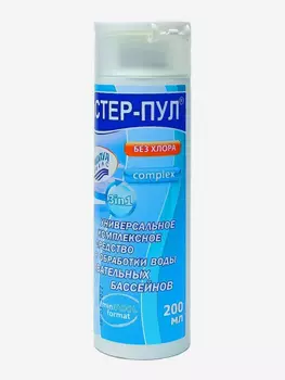 Мастер-пул жидкое средство "3 в 1", флакон 0,2 л, Белый